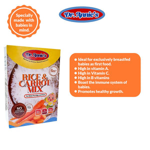 Rice & Carrot  Powder 6m+(Dr Annie's Cereal) Paper Box 500g