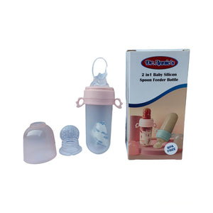 Dr. Annie's baby 2 in 1  pacifier and silicon squeeze feeder ( 40ml)