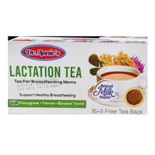 Load image into Gallery viewer, Lactation Breastfeeding Tea Bags, 20pcs (Dr Annie&#39;s Breast Milk Maker)
