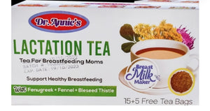 Lactation Breastfeeding Tea Bags, 20pcs (Dr Annie's Breast Milk Maker)