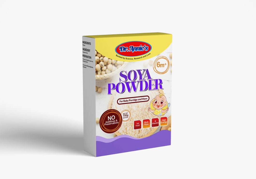 Soya  Powder 6m+(Dr Annie Cereal) Paper Box 500g