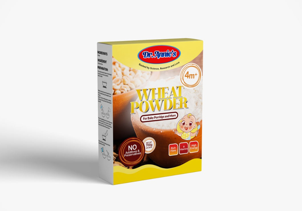 Wheat Powder 6m+ (Dr Annie Cereal) Paper Box 500g