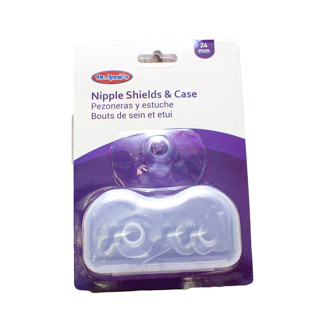 Dr Annie Nipple Shield  With Case ( Nipple Shape ) 2 pcs