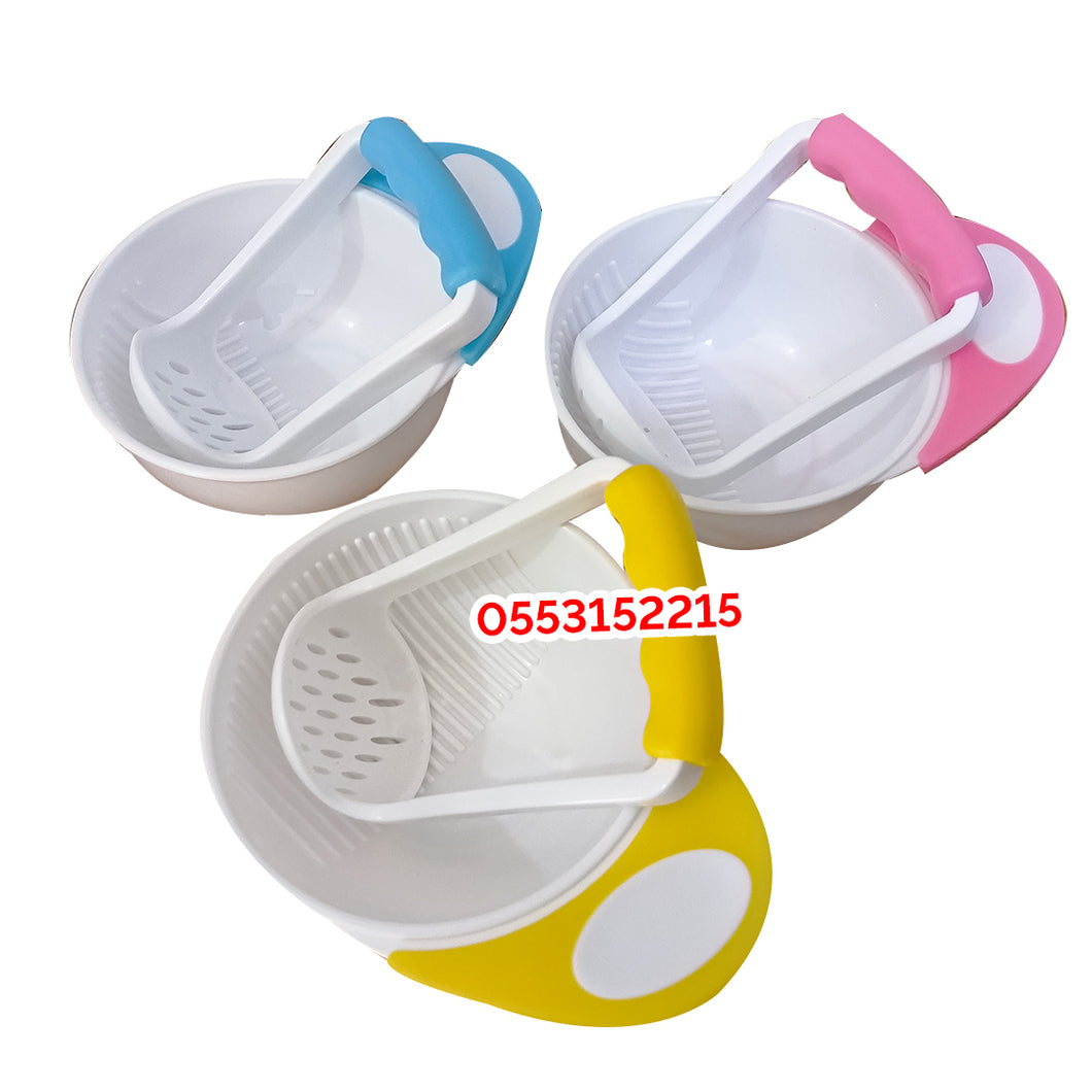 Baby Food Mashing / Grinding Bowl (Dr. Annie)